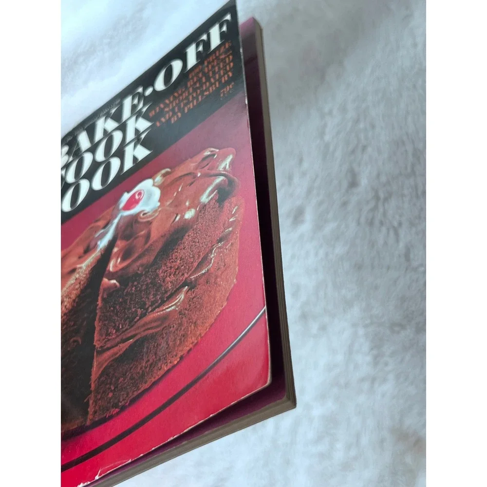 [Vintage] Unisex Pillsbury Bake-Off Cook Book OS Red/White/Black